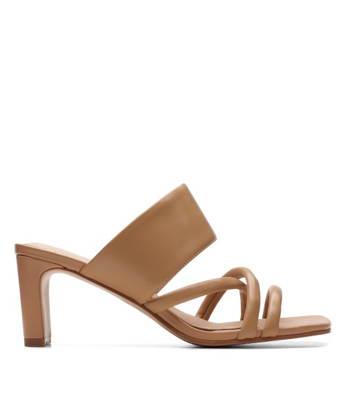 Clarks - Seren65 Mule Camel Leather Clarks - Seren65 Mule Camel Leather